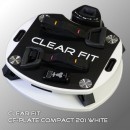 Виброплатформа Clear Fit CF-PLATE Compact 201 WHITE  - магазин СпортДоставка. Спортивные товары интернет магазин в Краснодаре 