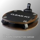 Виброплатформа Clear Fit CF-PLATE Compact 201 WENGE - магазин СпортДоставка. Спортивные товары интернет магазин в Краснодаре 