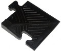Уголок для резинового бордюра,черный,толщина 12 мм MB Barbell MB-MatB-Cor12  - магазин СпортДоставка. Спортивные товары интернет магазин в Краснодаре 