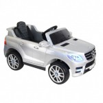 Детский электромобиль Mercedes-Benz ML350 серебристый глянец - магазин СпортДоставка. Спортивные товары интернет магазин в Краснодаре 