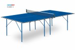 Теннисный стол для помещения swat Hobby 2 blue любительский стол для использования в помещениях 6010 - магазин СпортДоставка. Спортивные товары интернет магазин в Краснодаре 