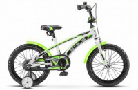 Детский велосипед Stels Arrow 16" V020 зеленый 2022 - магазин СпортДоставка. Спортивные товары интернет магазин в Краснодаре 