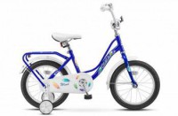 Детский велосипед Stels Wind 16" Z020 синий 2022 - магазин СпортДоставка. Спортивные товары интернет магазин в Краснодаре 