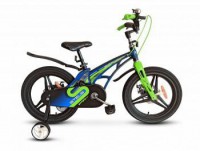 Детский велосипед Stels Galaxy Pro 16" V010 зеленый 2022 - магазин СпортДоставка. Спортивные товары интернет магазин в Краснодаре 
