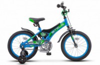 Детский велосипед Stels Jet 16" Z010 синий черный  2022 - магазин СпортДоставка. Спортивные товары интернет магазин в Краснодаре 